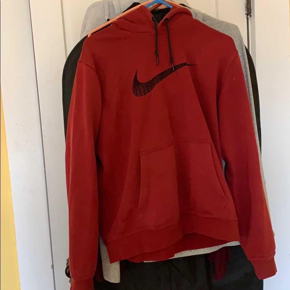 Red Nike Sweatshirt